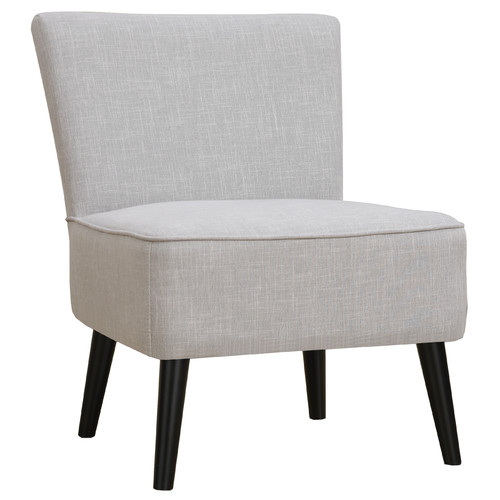 Linen Light Grey Glover Accent Chair Temple & ster