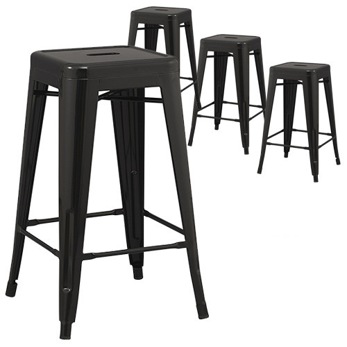 Milan Direct Tolix Replica 66cm Bar Stool