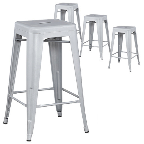Milan Direct Tolix Replica 66cm Bar Stool