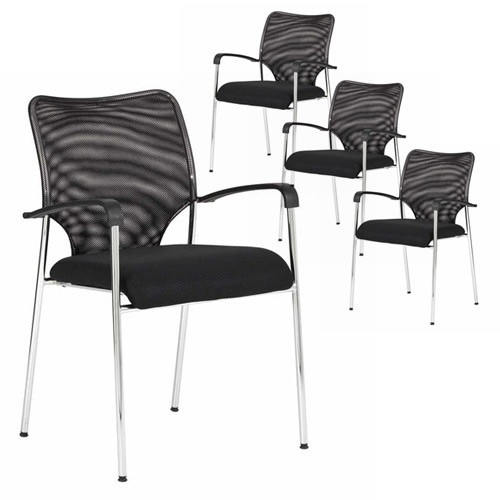 Milan Direct Stackable Mesh Meeting Chairs & Reviews | Temple & Webster