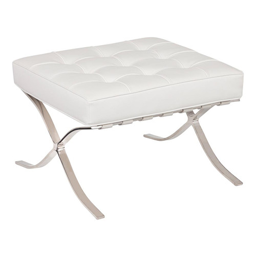Milan Direct Barcelona Leather Ottoman Replica Premium
