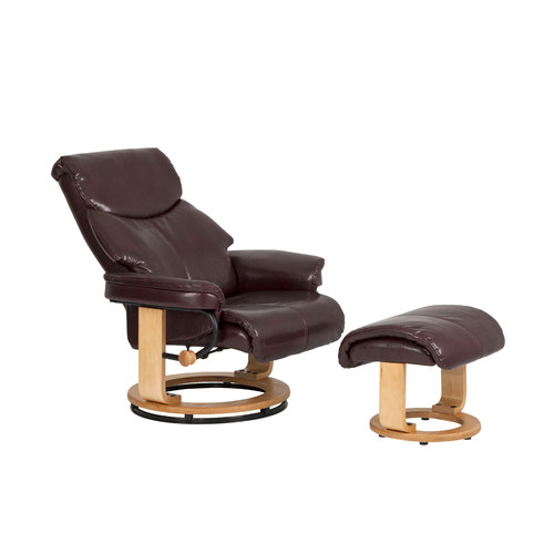 Temple & Webster Oslo Recliner & Ottoman