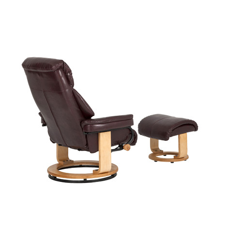 Temple & Webster Oslo Recliner & Ottoman