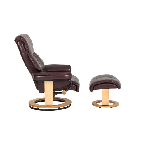 Temple & Webster Oslo Recliner & Ottoman