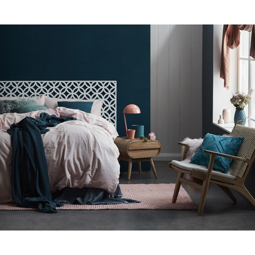 Temple & Webster Hugo Scandinavian Style Bedside Table 1 Drawer