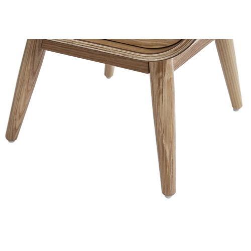 Temple & Webster Hugo Scandinavian Style Bedside Table 1 Drawer