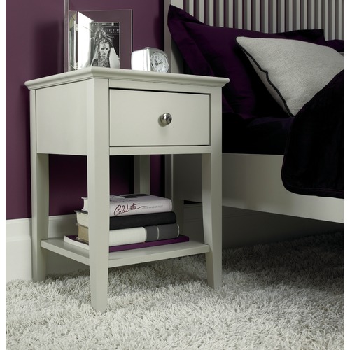 Ashley 1 Drawer Bedside Table Temple & ster