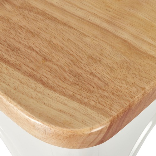 Milan Direct Tolix Replica Chair with Timber Seat