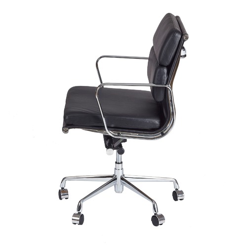 Milan Direct Eames Premium Leather Replica Soft Pad Management Office Chair
