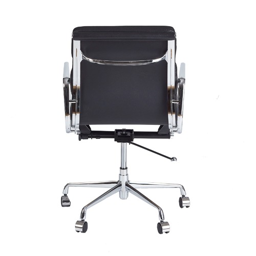 Milan Direct Eames Premium Leather Replica Soft Pad Management Office Chair