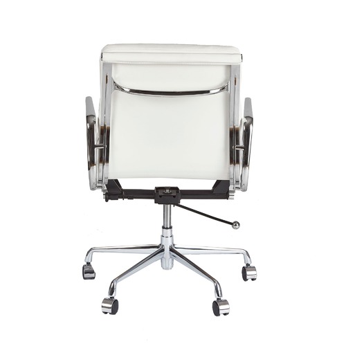 Milan Direct Eames Premium Leather Replica Soft Pad Management Office Chair