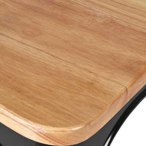 Milan Direct Tolix Replica Chair with Timber Seat