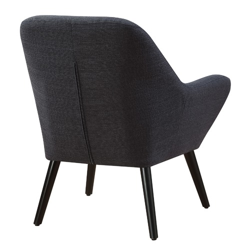 Temple & Webster Dark Grey Memphis Armchair