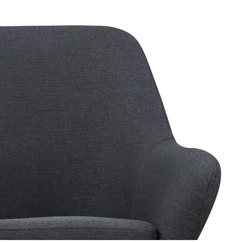 Temple & Webster Dark Grey Memphis Armchair
