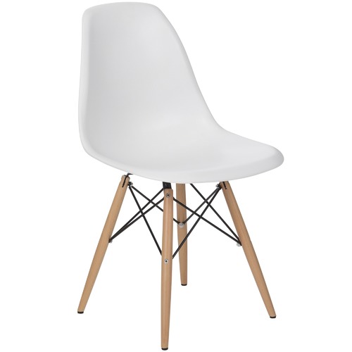 Milan Direct Eames Replica DSW Dining Side Chairs