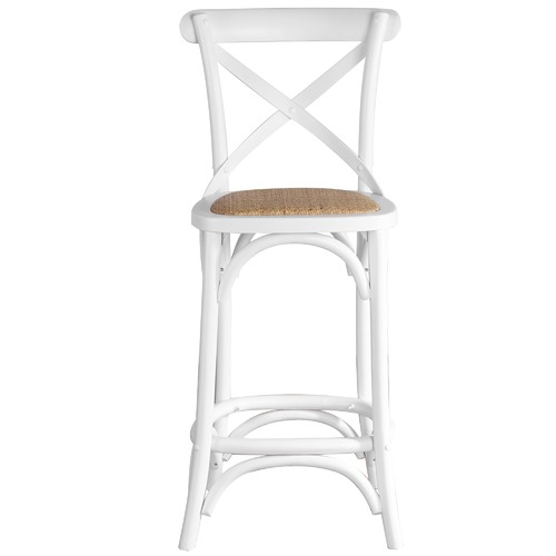Temple & ster Bella 65cm Cross Back Bar Stool & Reviews