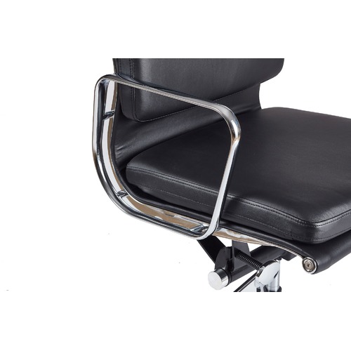 Eames Premium Leather Replica High Back Soft Pad Management Office Chair