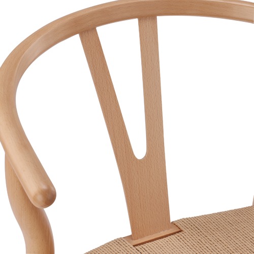 Milan Direct Natural Hans Wegner Replica Wishbone Chair