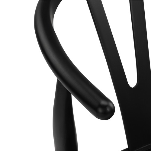 Milan Direct Black Hans Wegner Replica Wishbone Chairs