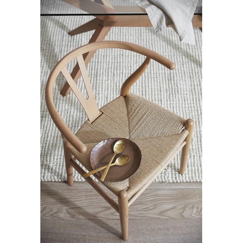 Milan Direct Natural Hans Wegner Replica Wishbone Chair