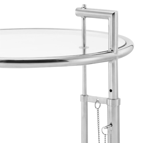 Milan Direct Eileen Gray Replica Adjustable E1027 Side Table