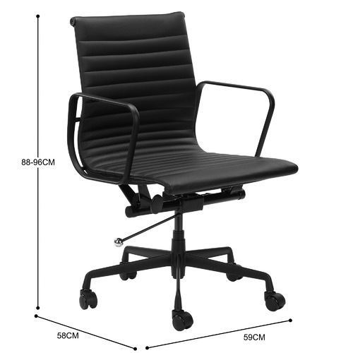 Milan Direct Deluxe Eames Replica Management Office Chair