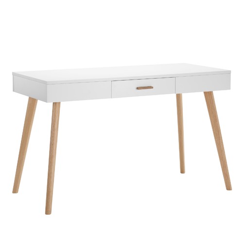 Milan Direct Vasby Desk Console 1 Drawer Scandinavian