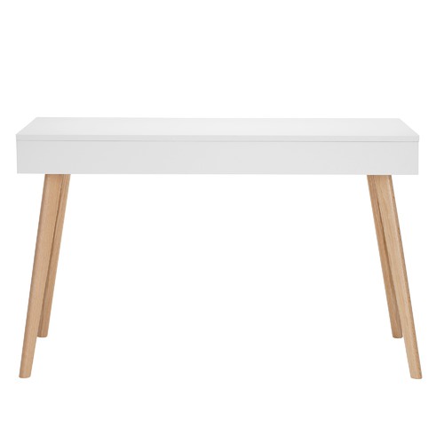 Milan Direct Vasby Desk Console 1 Drawer Scandinavian