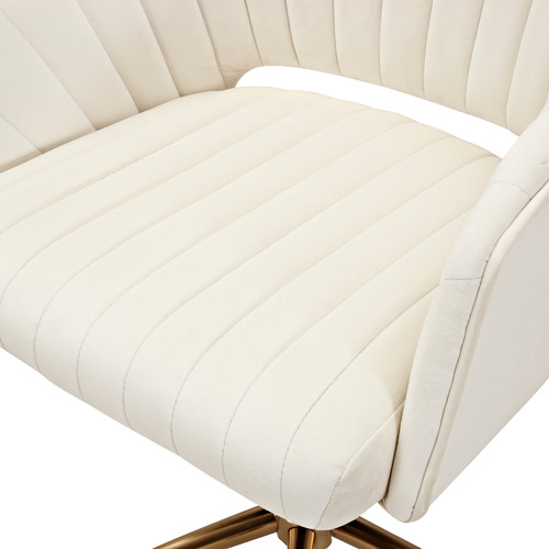 Milan Direct Gatsby Velvet Office Chair