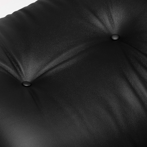 Milan Direct Eames Premium Leather Replica Lounge Chair & Ottoman