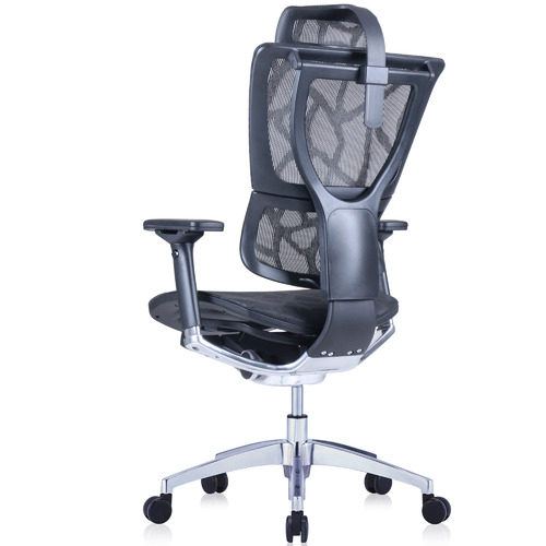 ergohuman premium fit ioo high back office chair aluminium base