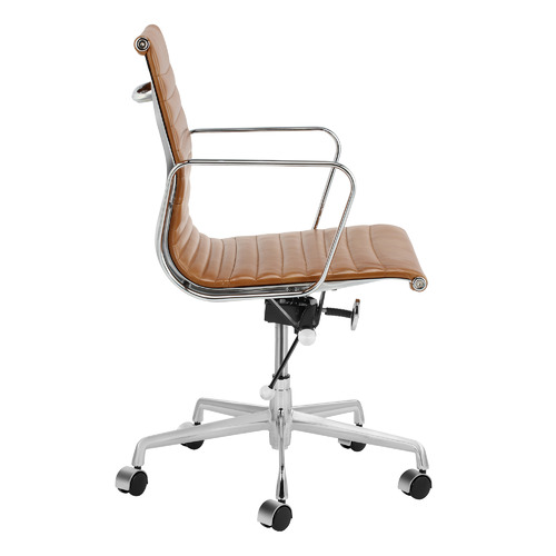 Eames Leather Replica Management Office Chair