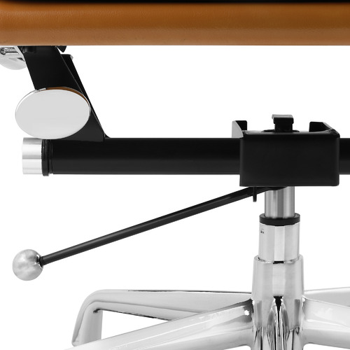 Milan Direct Eames Premium Leather Replica Soft Pad Management Office Chair