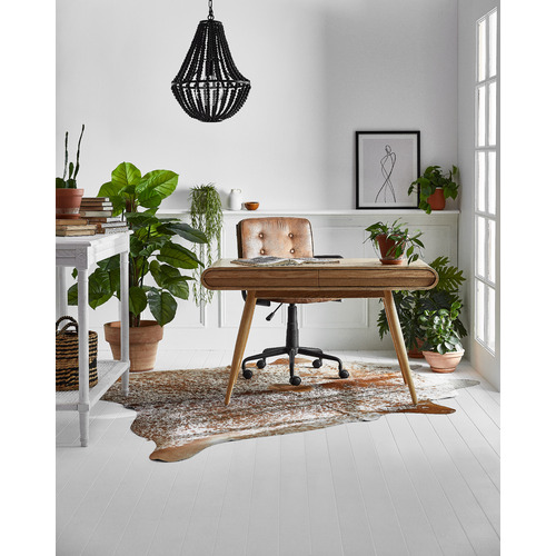 Milan Direct Renee 2 Drawer Desk