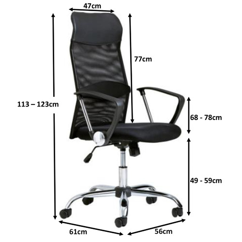 Milan Direct High Back Mesh Office Chair Reviews Temple Webster High Back Mesh Office Chair