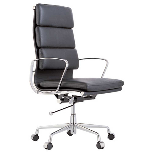 Milan Direct Eames Premium Replica High Back Soft Pad Management Office
