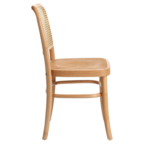Hoffmann-Replica-Beech-Wood-and-Rattan-Dining-Side-Chairs