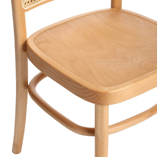 Hoffmann-Replica-Beech-Wood-and-Rattan-Dining-Side-Chairs