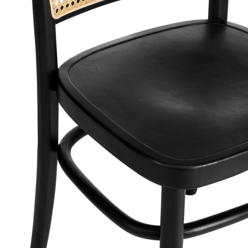Hoffmann-Replica-Beech-Wood-and-Rattan-Dining-Side-Chairs