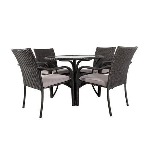 Freshwater-4-Seater-Outdoor-PE-Wicker-Dining-Set