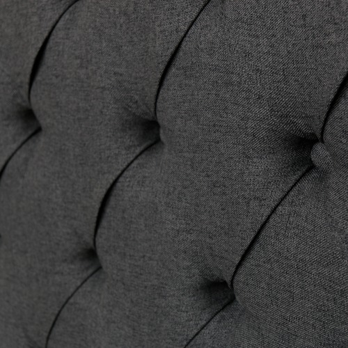 Hayward Buttoned Linen Bed