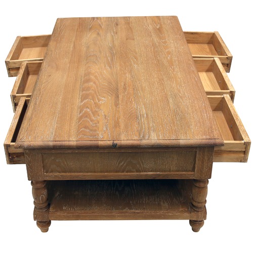 Naturally Provinicial Maddox 3 Drawer Oak Coffee Table Reviews Temple Webster - Oak Coffee Table With 6 Drawers Naturally Provinicial Maddox 3 Drawer Oak Coffee Table Reviews Temple Webster - Oak Coffee Table With 6 Drawers