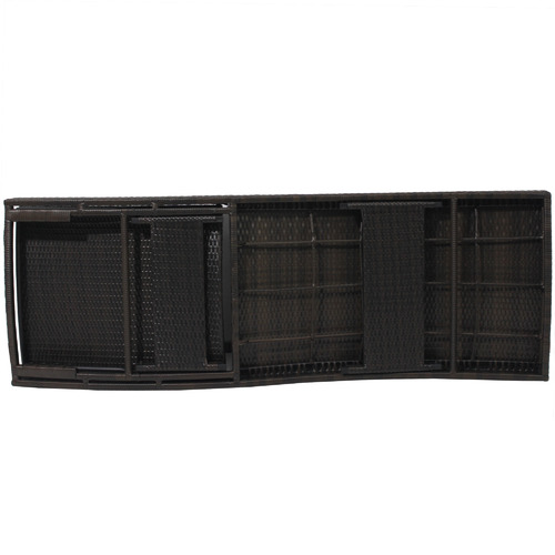 Hilda PE Wicker Sun Lounges