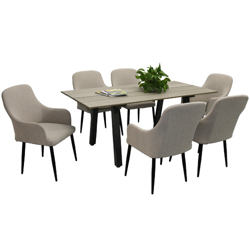 Natural Burmese Outdoor Dining Table