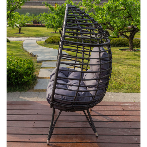 Charcoal Bourne Standing Basket Chair