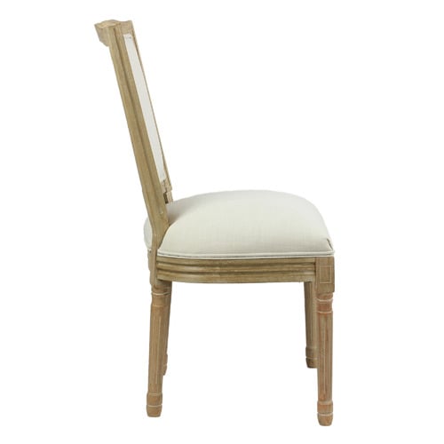 Natural & Cream Oakley Birch Wood Dining Chair