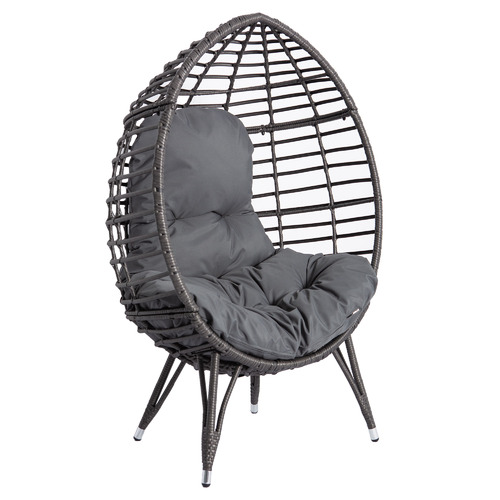Charcoal Bourne Standing Basket Chair