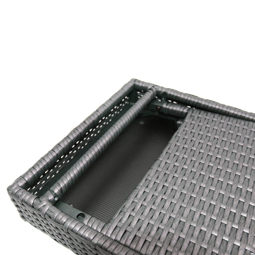 Rossi Rattan Foldable Outdoor Side Table