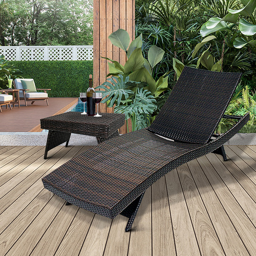Ellana PE Wicker Sun Lounge