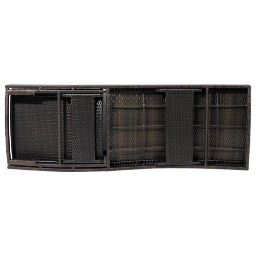 Ellana PE Wicker Sun Lounge